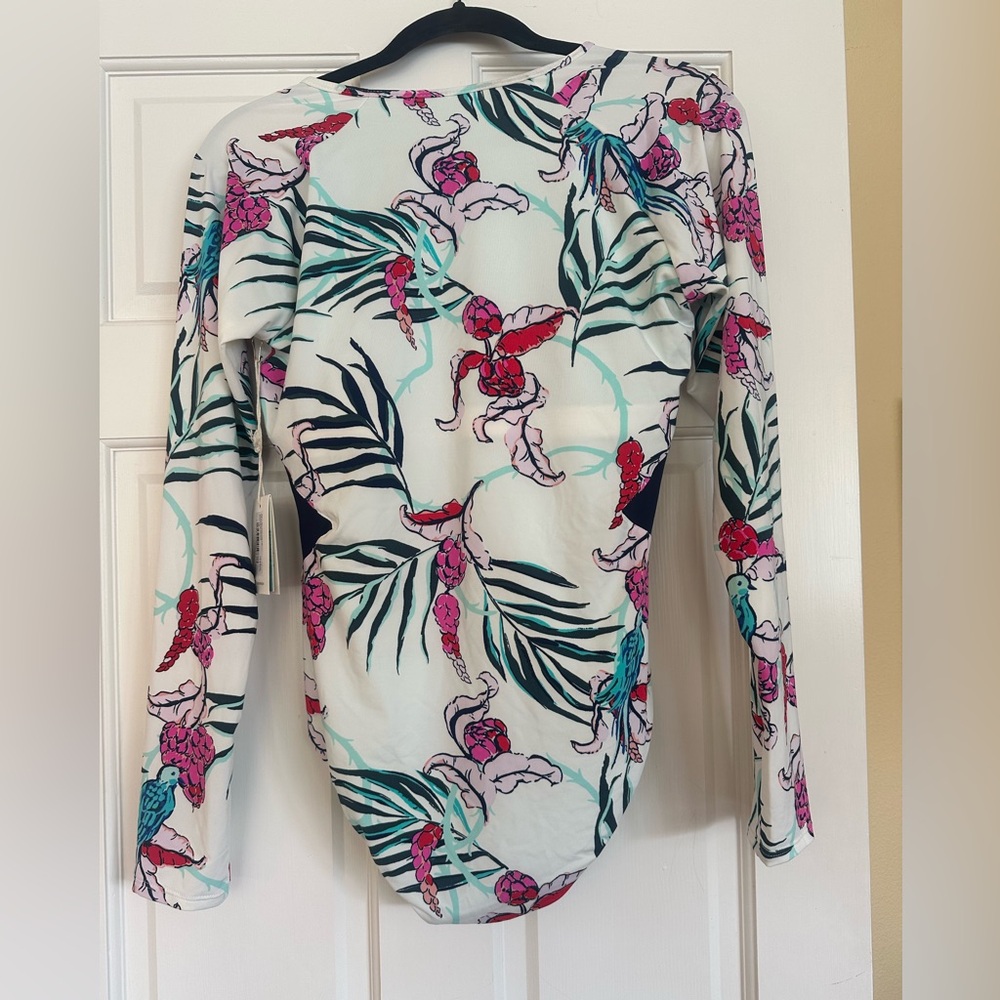 Floral Print Long Sleeve Top